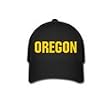 OREGON - State-series - Black Baseball Cap / Hat One Size Fits Most