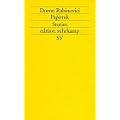 Papirnik: Stories (edition suhrkamp)