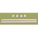 Easy Track RR1024 24-Inch Wardrobe Rods with Ends, 2-Pack, White