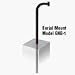 Linear Mounting Post (Burial) GNB-1