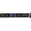 Pyle PSBV400 6 Way 300 Watt Multi Source Wall Mounted Sound Bar with USB, SD, MP3, FM Tuner and SRS 3D Technology