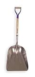 Westward 1WG35 Alum Scoop, 27 In Handle, D Handle Type