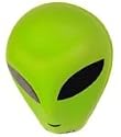 Green Alien Antenna Ball Topper