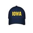 IOWA - State-series - Blue Baseball Cap / Hat One Size Fits Most