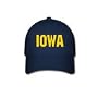 IOWA - State-series - Blue Baseball Cap / Hat One Size Fits Most