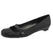 Stuart Weitzman Operator | Women's Dress Flat Shoes Black Soft Patent