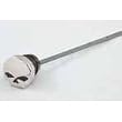 BKRider Chrome Skull Oil Tank Dipstick For Harley-Davidson Touring