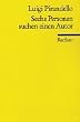 Sechs Personen suchen einen Autor.
