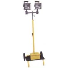 Construction Electrical Products, 2-Heavy Duty Cart Light, stand height 8 by Construction Electrical Products