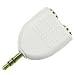 Scoobee iPod / MP3 player dual headphone splitter - white