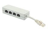 ISDN Splitter and Cable, 5 RJ45 (8x8), Shielded: YES