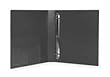 Dakota Designs 2LKD4 View Binder, D-Ring, 1 In, PP, Blk, PK6