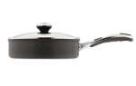 Meyer Select Hard Anodised Covered Saute Pan, 24 cm
