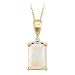 Opal Fashion Pendant with Diamond Accents in 10kt. Gold