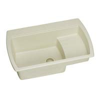 Elkay Harmony e-Granite Quartech Sink ELQT342210LWH0 WHITE