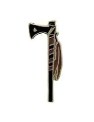 Metal Lapel Pin - Native American - Tomahawk