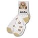 For Bare Feet Dog Breed Shih Tzu Roll Down Sock