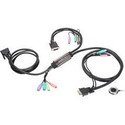 IOGEAR MiniView Micro PS/2 DVI KVM Switch GCS92 - KVM / audio switch - PS/2 - 2 ports - 1 local user