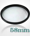 58mm Close-up +1 Lens Filter for Canon camera