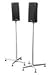 Cambridge SoundWorks Newton Speaker Stand, Silver (Pair)
