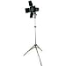 Adorama Budget Studio Monolight Flash Basic Kit with One 100 Watt Second Flash, Barndoor and 7' Light Stand.
