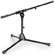 AKG KM259/5-BLACK Tripod Floor Mic. Stand w/ Boom, Black