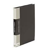 キングジム クリアーファイルカラーベース　Ｗ B5 タテ型 黒 122CWクロの画像