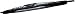 PIAA 93355 Black 22-Inch Spoiler Wiper Blade
