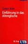 Einf�hrung in das Altenglische.