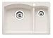 Blanco 511-660 Blancodiamond Silgranit Double Bowl Kitchen Sink, Biscuit Granite