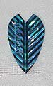 3 sets Vortex 353 from Accudart , Blue, X-flights - Smaller Size