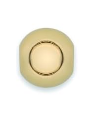 Bacio Stoppers Gold Plain Circle Easy Press. Great Compatibility. Made in Italy