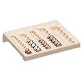 MMF Industries 221611003 One-piece countex ii coin tray, 6-compartment, plastic, sand