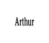 Clearly Charming Name Arthur RED HEART Laser Italian Charm Link