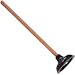 Worldwide Sourcing 6In Cup Black Plunger 8318-B