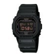 Casio Mens DW5600MS 1CR G Force Military Concept Black Digital Watch