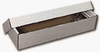 BCW 800 Count 2 Piece Box - Corrugated Cardboard Storage Box - Baseball, Football, Basketball, Hockey, Nascar, Sportscards, Gaming & Trading Cards Collecting Supplies