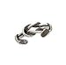 Toe Ring - Sterling Silver Antiqued Love Knot Toe Ring