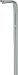 NEWELL-(LEVOLOR/KIRSCH) C8290159960 LIVING ACCENTS HEAVY-DUTY CURTAIN ROD 46-84 - WHITE