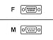 Electronics : Belkin Gender Changer, DB9 M/F, Sheilded