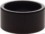 20mm 1" headset spacer Black each