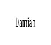 Clearly Charming Damian RED HEART Laser Name Italian Charm Link