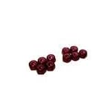 Racers Edge 3mm . Aluminum Lock Nut Red (10) rce10250r by Racers Edge