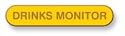 DRINKS MONITOR Enamel Old School Vintage Badge