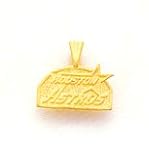 14kt Yellow Gold Houston Astros Charm