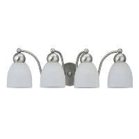 Sea Gull Lighting 44037-962 Metropolis Collection Four-Light Wall Sconce, Brushed Nickel... by Sea Gull Lighting