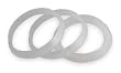 Industrial Grade 1PPB5 Washer, Polyethylene, PK 30