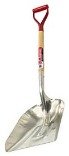Ames True Temper Aluminum Scoop with 27-Inch Steel / Wood D-Grip Handle #1682500
