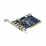4+1 USB 2.0 Firewire 1394 Ports Combo Pci Card