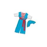 Dora the Explorer Dress Up Pirate Costume with blue Pirate Hat - Halloween!